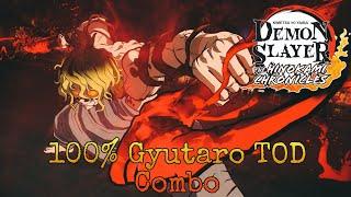100% Gyutaro TOD Combo | Demon Slayer Hinokami Chronicles