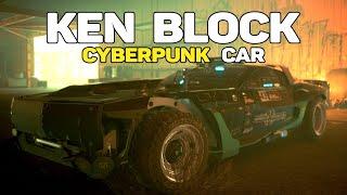 Cyberpunk Easter Egg Ken Block Car in Update 2.0