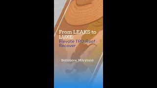 From Leaks to Luxe: Elevate TPO Roof Recover