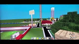 pokazuje miasto w minecraft:)