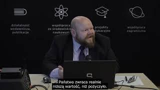 dr Jarosław Wierzbicki | Pieniądz, polityka gospodarcza  inflacja w świetle prawnej teorii pieniądza