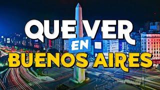 ️ TOP 10 Que Ver en Buenos Aires ️ Guía Turística Que Hacer en Buenos Aires