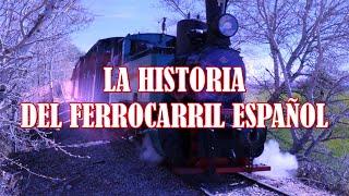 Breve historia del ferrocarril de España , desde sus comienzos hasta hoy.