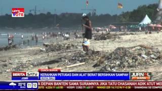 Sampah Kiriman Kotori Pantai Kuta