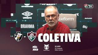 COLETIVA - VASCO 2 X 0 FLUMINENSE - CAMPEONATO BRASILEIRO 2024