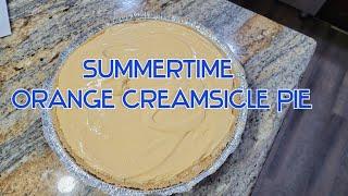 Orange Creamsicle Pie - I'mBack In My Kitchen!!