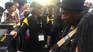 Marcus Miller - NAMM 2015 (Mark Bass Amps)