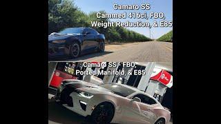 416ci Camaro SS vs LS3 Camaro SS