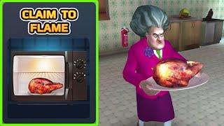 Scary Teacher 3D | Miss T Flaming Turkey (Party Never Ends) Gameplay Walkthrough (iOS Android)