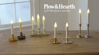 Window Candles from Plow & Hearth