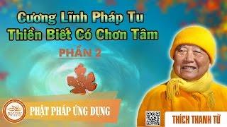 Cương Lĩnh Pháp Tu Thiền Biết Có Chơn Tâm 2/2 - Thầy Thích Thanh Từ