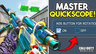 Learn to Quickscope Like A PRO! - Tips & Settings CODM