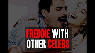 Freddie Mercury's Rare Pictures With Celebrities feat.  MJ, Elton John, Paul McCartney, etc.
