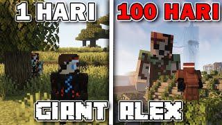 100 Hari di Minecraft Giant Alex️️