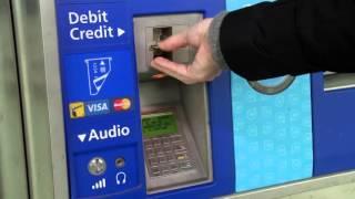 Loading your Compass Card at a Compass Vending Machine