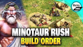 Age of Mythology Retold Build Order: INSANE Zeus Minotaur Rush