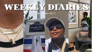 Outside + Lunch Dates + Bastille Day  + Thrifting  + MORE | Audrey Kozwana’s Week Vlog!
