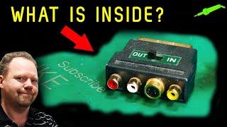  What Is Inside ? - SCART To RCA Adaptor - No.1101