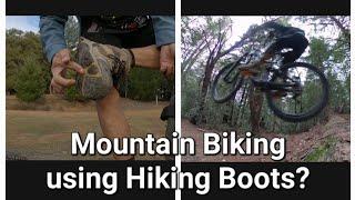 Mountain Biking using Hiking Boots at Soquel Demonstration Forest