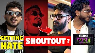 DIVINE LIVE GAVE SHOUTOUT TO EMIWAY ⁉️ | KING IN HUSTLE 4 | NAEZY REPLY - GETTING HATE FOR THIS