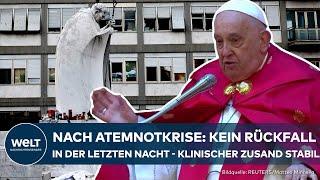 PAPST FRANZISKUS: Vatikan gibt Update – Gesundheitszustand stabil nach schwerer Lungenentzündung!