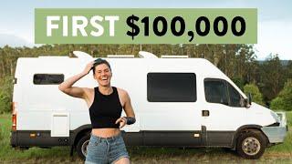 How I saved my first $100,000 (my formula)