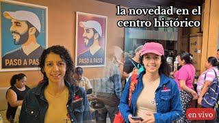 reunion de #youtuber en FRANCOS pupuseria en centro histórico #pupusa #elsalvador CIENARTES en vivo