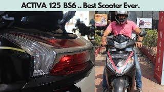 Activa 125 BS6  Review.