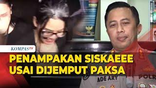 Penampakan Siskaeee Tiba di Polda Metro Jaya Usai Ditangkap di Yogyakarta