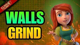 "Let's Grind Our 273 Walls  & Live Attacks In Clash Of Clans " #clashofclans #coclive #supercell