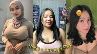 asupan goyang tiktok cewe melon bikin panas