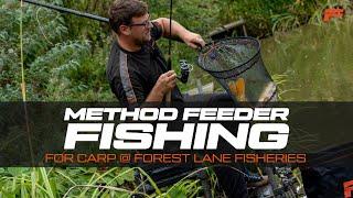 Method Feeder Fishing for Carp at Forest Lane Fisheries