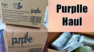 Purplle Haul Part-1 || My first YouTube unboxing haul video || Sunaina Kapur