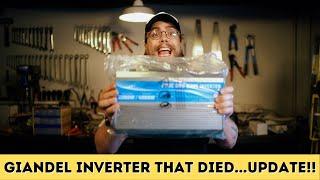 Giandel Inverter that died...update!!