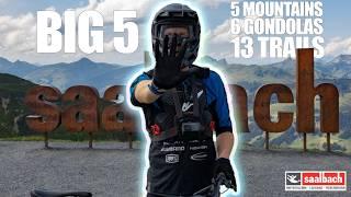 5000 meters Downhill op één dag! // MTB Challenge // BIG 5 Saalbach Hinterglemm Leogang