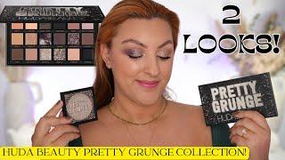 HUDA BEAUTY PRETTY GRUNGE COLLECTION | 2 Looks & First Impressions!