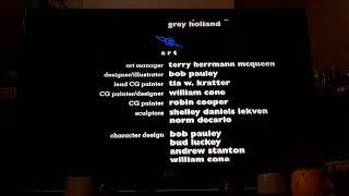 Toy Story Collector's Edition UK Disc 1: Credits