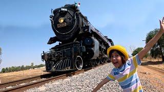 EXPLORO las Vias del TREN y me encuentro con LA EMPERATRIZ un Ferrocarril de mas de 100 años