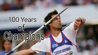 Javelin Throw - 100 years of Champions