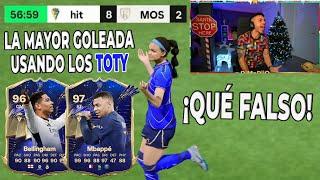 DjMaRiiO PIERDE por GOLEADA USANDO los TOTY | Lloros y Enfados FC 24