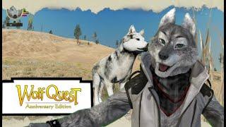 Angezockt(WolfQuest)–[early access]Gamer-Wolf wird zum wilden Wolf(überleben in der Wildnis)[2024] 