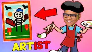 I Became an "ARTIST" ONCE AGAIN - Passpartout 2 (Funny Art Game)