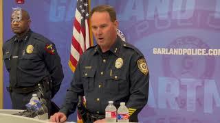 Garland police chief gives update on man who killed Lyft driver, opened fire at Plano police station