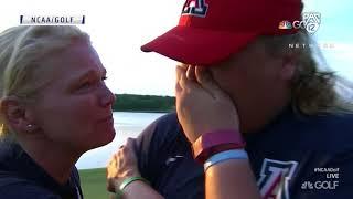 Arizona's Haley Moore on title-clinching putt: 'I'm going to be dreaming about it tonight'