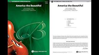 America the Beautiful, arr. Jeffrey E. Turner  – Score & Sound