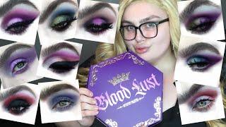 10 Looks 1 Palette JEFFREE STAR BLOOD LUST