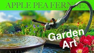 Garden Art: Extraordinary and understated art, beautiful statues, stunning garden sculptures.