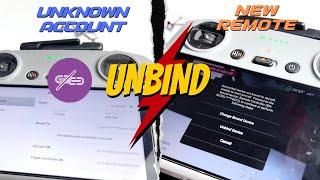 DJI Unbind Unknown Account From Drones