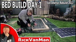 Van Build Vlog: Building the Bed (Day 16)