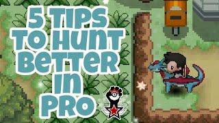 TOP 5 TRICKS TO HUNT BETTER IN PRO!!! POKEMON REVOLUTION ONLINE